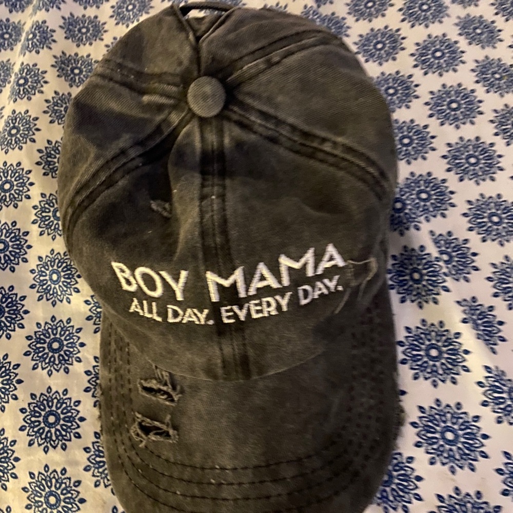 Boy mama hat!